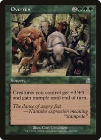 Overrun - Odyssey - Magic: The Gathering card