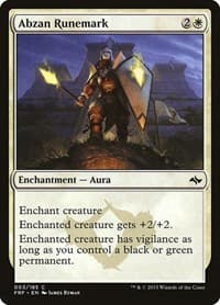 Abzan Runemark - Fate Reforged - Magic: The Gathering card