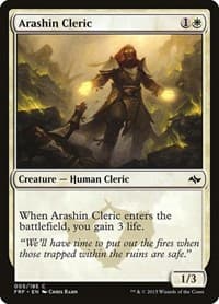 Arashin Cleric - Fate Reforged - Magic: The Gathering card
