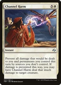 Channel Harm - Fate Reforged - Magic: The Gathering card