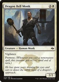 Dragon Bell Monk - Fate Reforged - Magic: The Gathering card
