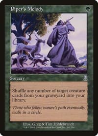 Piper's Melody - Odyssey - Magic: The Gathering card