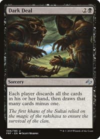 Dark Deal - Fate Reforged - Magic: The Gathering card