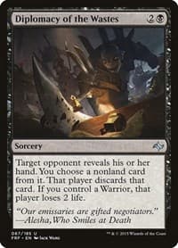 Diplomacy of the Wastes - Fate Reforged - Magic: The Gathering card