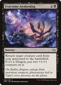 Fearsome Awakening - Fate Reforged - Magic: The Gathering card