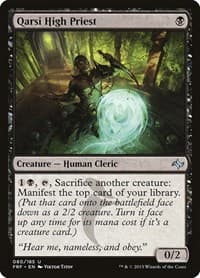 Qarsi High Priest - Fate Reforged - Magic: The Gathering card