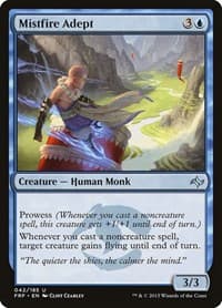 Mistfire Adept - Fate Reforged - Magic: The Gathering card