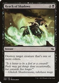 Reach of Shadows - Fate Reforged - Magic: The Gathering card