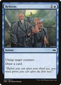 Refocus - Fate Reforged - Magic: The Gathering card