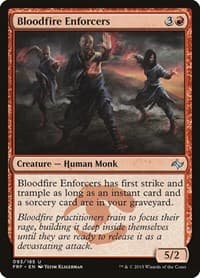 Bloodfire Enforcers - Fate Reforged - Magic: The Gathering card