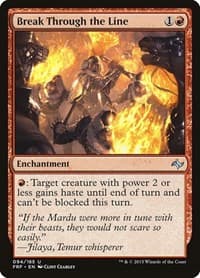 Break Through the Line - Fate Reforged - Magic: The Gathering card