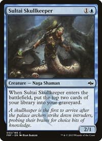 Sultai Skullkeeper - Fate Reforged - Magic: The Gathering card