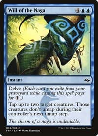Will of the Naga - Fate Reforged - Magic: The Gathering card