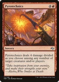 Pyrotechnics - Fate Reforged - Magic: The Gathering card