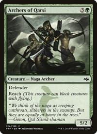 Archers of Qarsi - Fate Reforged - Magic: The Gathering card