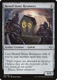 Hewed Stone Retainers - Fate Reforged - Magic: The Gathering card
