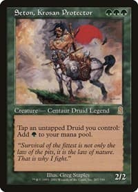 Seton, Krosan Protector - Odyssey - Magic: The Gathering card
