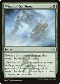Winds of Qal Sisma - Fate Reforged - Magic: The Gathering card