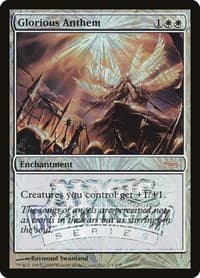 Glorious Anthem (Scholarship Series) - Junior Series Promos - Magic: The Gathering card