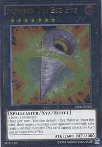 Number 11: Big Eye (UTR) - Astral Pack 6 - YuGiOh card