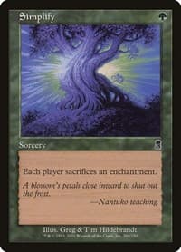 Simplify - Odyssey - Magic: The Gathering card