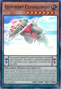 Qliphort Cephalopod - Secrets of Eternity - YuGiOh card