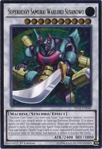 Superheavy Samurai Warlord Susanowo (UTR) - Secrets of Eternity - YuGiOh card