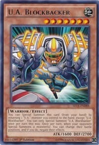 U.A. Blockbacker - Secrets of Eternity - YuGiOh card