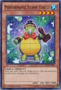 Performapal Stamp Turtle - Secrets of Eternity - YuGiOh card