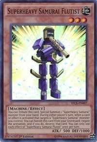 Superheavy Samurai Flutist - Secrets of Eternity - YuGiOh card