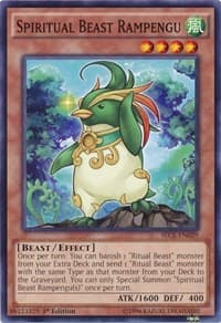 Spiritual Beast Rampengu - Secrets of Eternity - YuGiOh card