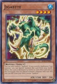 Jigabyte - Secrets of Eternity - YuGiOh card