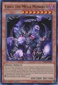 Caius the Mega Monarch - Secrets of Eternity - YuGiOh card