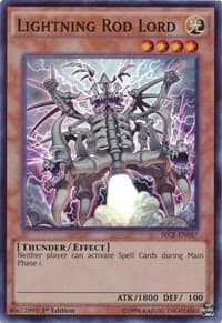 Lightning Rod Lord - Secrets of Eternity - YuGiOh card