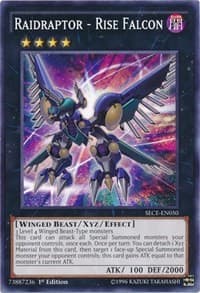 Raidraptor - Rise Falcon - Secrets of Eternity - YuGiOh card