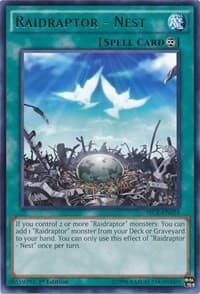 Raidraptor - Nest - Secrets of Eternity - YuGiOh card