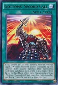 Gottoms' Second Call - Secrets of Eternity - YuGiOh card