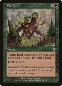 Vivify - Odyssey - Magic: The Gathering card