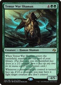 Temur War Shaman - Unique and Miscellaneous Promos - Magic: The Gathering card