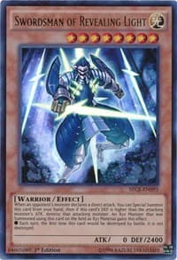 Swordsman of Revealing Light - Secrets of Eternity - YuGiOh card
