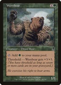 Werebear - Odyssey - Magic: The Gathering card