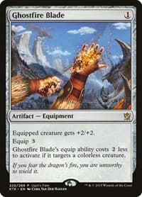 Ghostfire Blade - Ugin's Fate Promos - Magic: The Gathering card