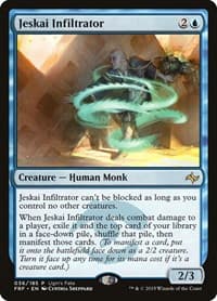 Jeskai Infiltrator - Ugin's Fate Promos - Magic: The Gathering card