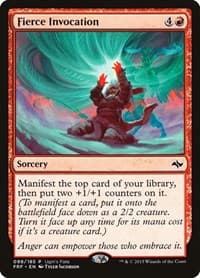 Fierce Invocation - Ugin's Fate Promos - Magic: The Gathering card