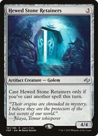 Hewed Stone Retainers - Ugin's Fate Promos - Magic: The Gathering card
