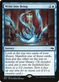 Write into Being - Ugin's Fate Promos - Magic: The Gathering card