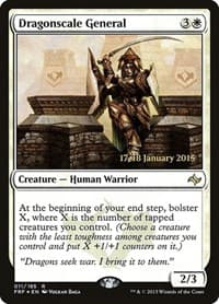 Dragonscale General - Prerelease Cards - Magic: The Gathering card