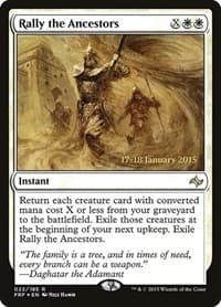 Rally the Ancestors - Prerelease Cards - Magic: The Gathering card