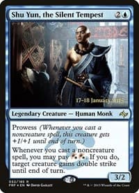Shu Yun, the Silent Tempest - Prerelease Cards - Magic: The Gathering card