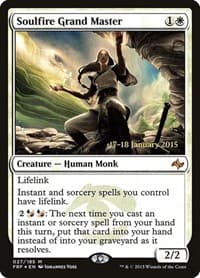 Soulfire Grand Master - Prerelease Cards - Magic: The Gathering card